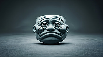 Troll Face – High-Resolution Iconic Meme , troll face, mask, sad, face, sculpture HD wallpaper