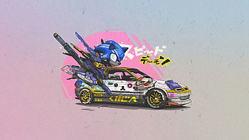 Sonic The Hedgehog Ride Abstract , sonic-the-hedgehog, movies, 2019-movies HD wallpaper