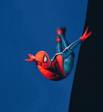 Marvel's spider-man, Miles Morales, jumping, fan art HD phone wallpaper