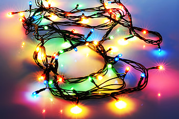 Holidays, New Year, Lights, Shine, Light, Miscellanea, Miscellaneous, Christmas, Garland HD wallpaper