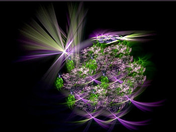 Joyful, colors, fractal HD wallpaper