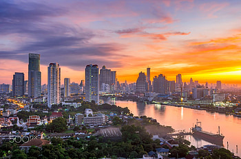 Bangkok skyline, Unique Thailand ideas HD wallpaper