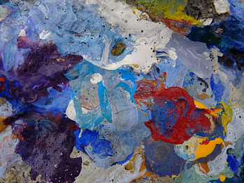 Liquid, Abstract, Divorces, Multicolored, Motley, Paint, Fluid Art HD wallpaper