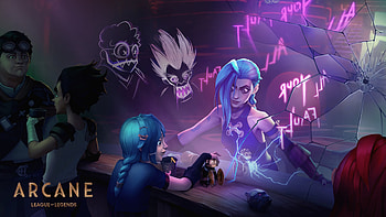 Jinx - Arcane, Jinx (League Of Legends), TV Show, Arcane HD wallpaper