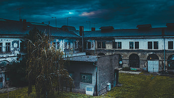 Cities, Building, Wood, Tree, Old HD wallpaper