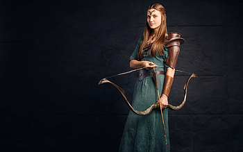 Girl Archer, girls HD wallpaper