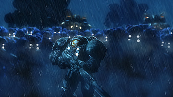 Starcraft Raiders On The Storm, starcraft, games, artist, artwork, digital-art, deviantart HD wallpaper