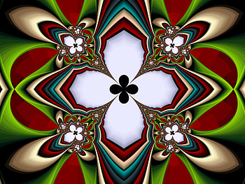 Abstract, Multicolored, Motley, Pattern, Fractal, Symmetry HD wallpaper