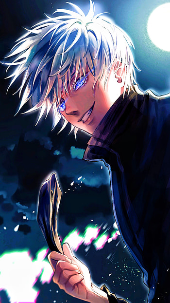 Gojo Satoru, art, light HD phone wallpaper