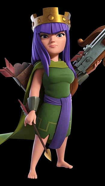 Archer Queen, coc HD phone wallpaper