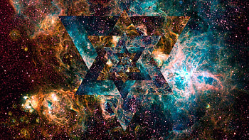 For > Psychedelic Space HD wallpaper