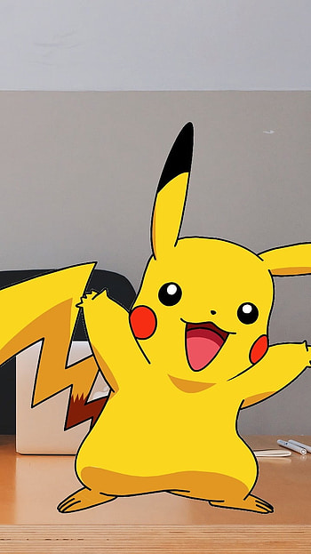 Best Pikachu, Office Desk, Background HD phone wallpaper