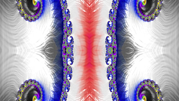 Trippy Psychedelic Fractal, trippy, psychedelic, aesthetic, white, Abstract, fractal HD wallpaper