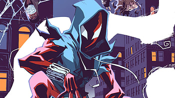 Scarlet Spider, spiderman, superheroes, artist, artwork, digital-art, deviantart HD wallpaper