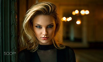 Unknown Model, babe, lady, model, blonde, woman HD wallpaper