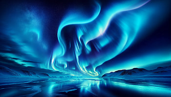 Mystic Aurora Light, Northern Lights, aurora borealis, Night Sky, landscape HD wallpaper