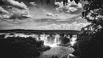 Iguazu Falls, , Backgrounds, Posted by Zoey Simpson HD wallpaper