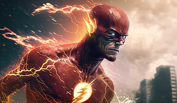 The Flash Lightning Bolt, flash, superheroes, artist, artwork, digital-art, artstation HD wallpaper