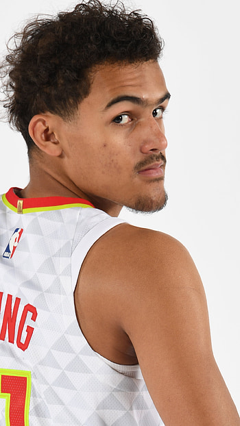 Trae Young press conference, Atlanta Hawks HD phone wallpaper