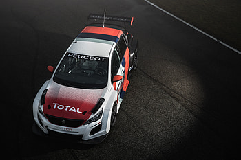 Peugeot 308 TCR 2018 Upper View, peugeot-308-tcr, peugeot, 2018-cars, cars HD wallpaper