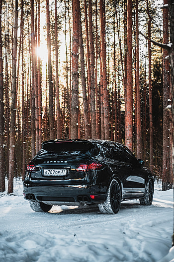 Porsche, Snow, Cars, Car, Machine HD phone wallpaper
