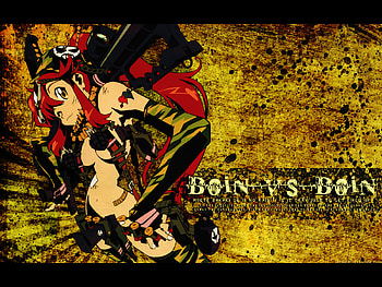 Army of One, gurren lagann, awesome, cute, yoko ritona, red hair, long hair, beauty, gun, sexy, yoko littner, winking, yoko, hot, beautiful, anime girl, wink, cool, weapon, tengen toppa gurren lagann HD wallpaper