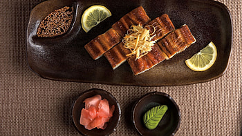 Food, Lemon, Fish, Serving, Sauce, Sesame, Japanese Cuisine, Japanese Kitchen HD wallpaper