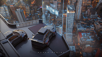 Scifi Cars , cars, scifi, artist, artwork, digital-art, artstation HD wallpaper