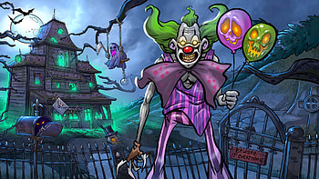 Bozo the Terror Clown, video game, Shakes and Fidget HD wallpaper