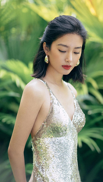 Yang caiyu, korean actress, beautiful HD phone wallpaper