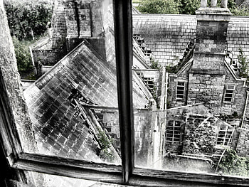 Building, , Ruin, Creepy HD wallpaper