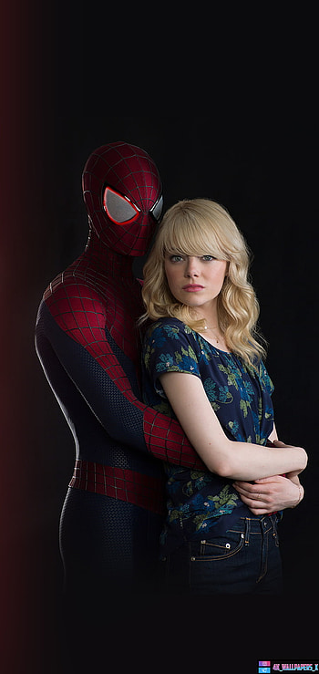 Spiderlove, love, emma, marvel, action, spiderman HD phone wallpaper