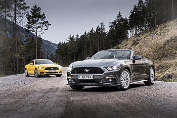 Cars, Road, Cabriolet, Ford Mustang HD wallpaper