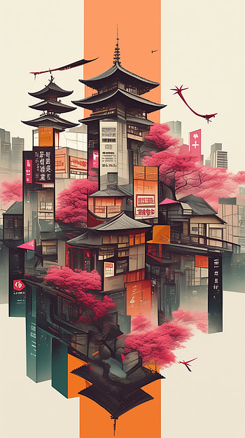 Japan Dojo Design: Artistic with Traditional and Modern Flair, Japan, design HD phone wallpaper
