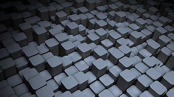 3D, Surface, Figurines, Figures, Rectangles HD wallpaper