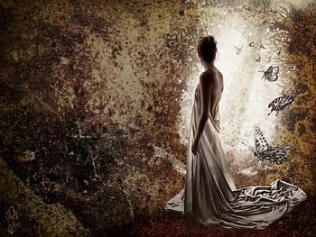 Fantasy girl, abstract, fantasy HD wallpaper