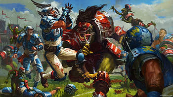 Blood Bowl, video game, artwork HD wallpaper