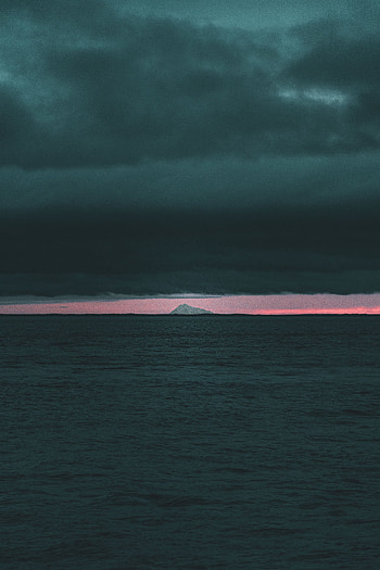 Nature, Water, Sea, Twilight, Clouds, Horizon, Dusk HD phone wallpaper