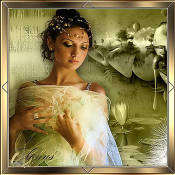 pond, fantasy, sensual, lily HD wallpaper