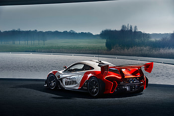 McLaren MSO P1 GTR Ayrton Senna, 2018 HD wallpaper
