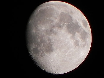 Moon from my Roof, earth, moon, water, fire HD wallpaper