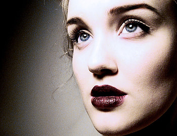The Light, pale, gorgeous, eyes, cute, girl, beautiful, woman, abstract, lips HD wallpaper