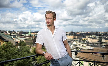Alexander Skarsgard, High definition , Background , Famous actor HD wallpaper