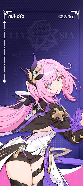 Elysia, magenta, art HD phone wallpaper