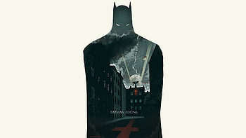 Batman Begins Fan Art, batman, artist, logo, digital-art HD wallpaper