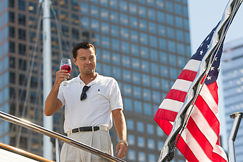 Leonardo DiCaprio, The Wolf of Wall Street HD wallpaper
