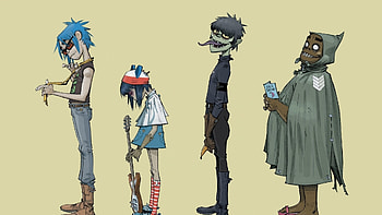 Gorillaz noodle , Beautiful backgrounds, Stunning , Band HD wallpaper