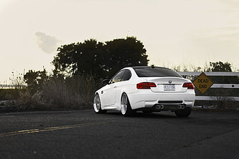 Bmw, Cars, Back View, Rear View, M3, E92 HD wallpaper