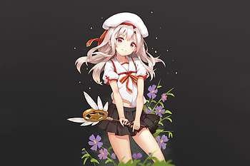 Illyasviel von Einzbern, Fate/Grand Order, anime girl, school dress HD wallpaper