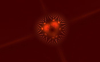 Abstract, Shine, Texture, Brilliance, Fractal, Heart HD wallpaper